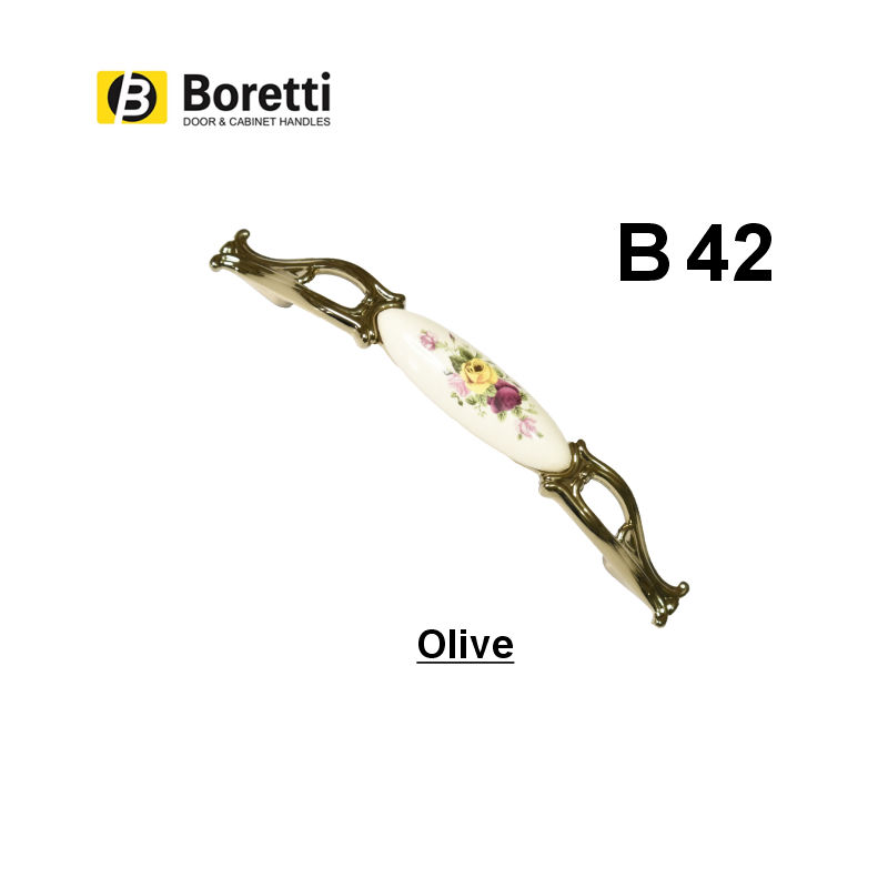 دستگیره کابینت و کمد سرامیکی بورتی کد B42 (a,b,c)